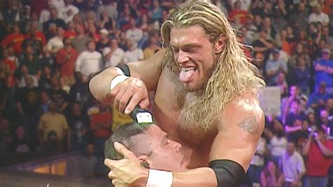 Edge shaves Kurt Angle’s head: Judgment Day 2002 - YouTube