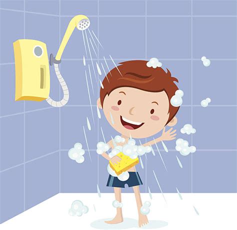 Royalty Free Taking A Bath Clip Art, Vector Images & Illustrations - iStock