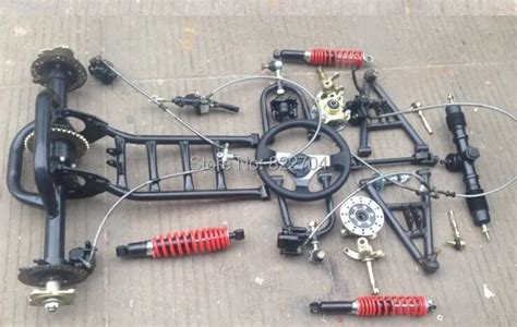 After refitting vehicle with four wheels go kart parts of beach vehicle ...