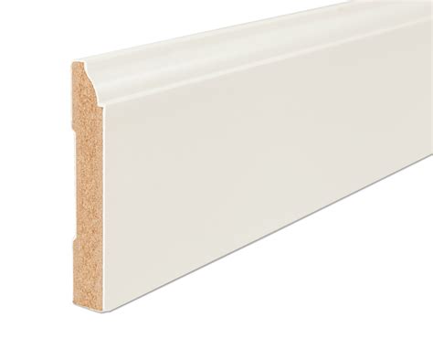 3 1/4" Tall Colonial Profile Real Wood Baseboard (Primed) - $0.89 Per ...