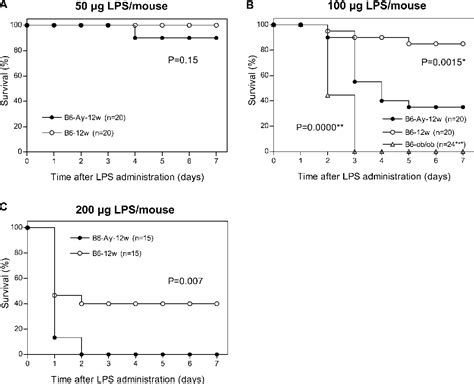 Figure 1 from The A y allele at the agouti locus enhances sensitivity ...