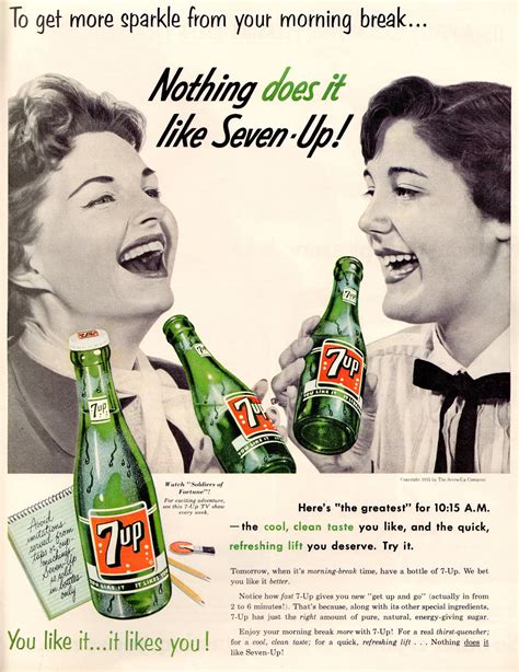 7up Ads from the 1950s ~ vintage everyday