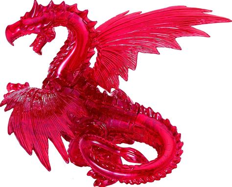 Deluxe 3D Crystal Puzzle Dragon - Over the Rainbow