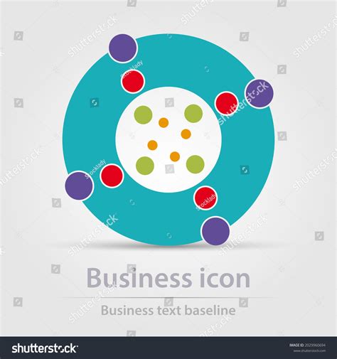 Originally Designed Vector Colorful Business Icon Stock Vector (Royalty Free) 2029960694 ...