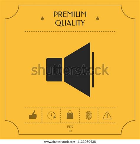 Volume Icon Symbol Stock Vector (Royalty Free) 1133030438 | Shutterstock