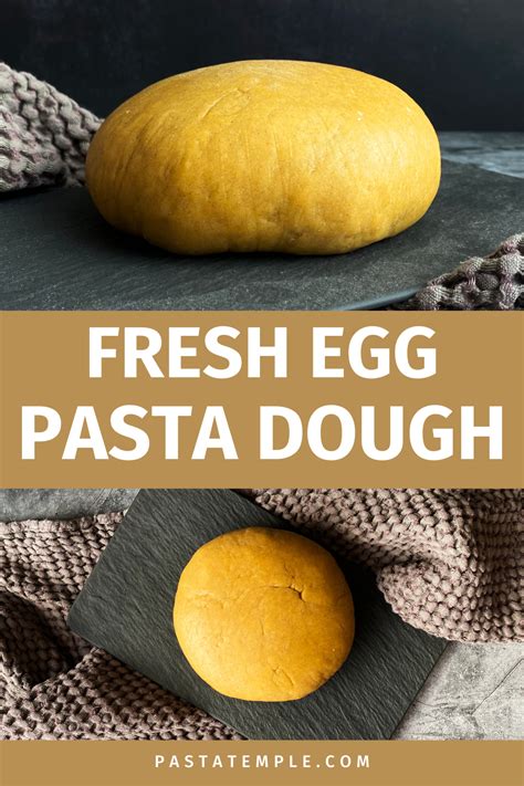 Egg pasta dough recipe – Artofit