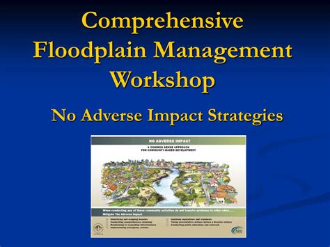 PPT - COMPREHENSIVE FLOODPLAIN MANAGEMENT : Promoting Wise Uses of Floodplains PowerPoint ...