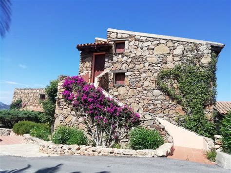 Buildings of Capo Coda Cavallo Village on the Island of Sardinia in ...