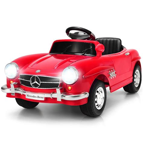 Costway Mercedes Benz 300SL AMG RC Electric Toy Kids Baby Ride on Car Red - Walmart.com