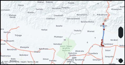 What is the distance from Itahari Nepal to Dharan Nepal? Google Maps ...