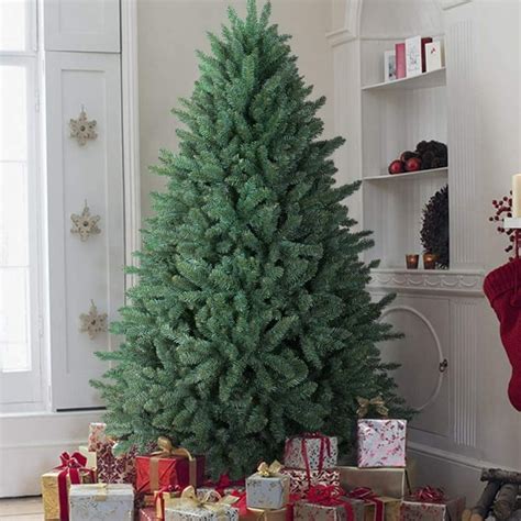 OasisCraft Christmas Tree 6ft Premium Hinged Blue Spruce Artificial ...