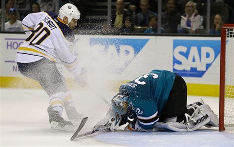 Hodgson helps Sabres beat Sharks 2-1; end 4-game losing streak | CTV News