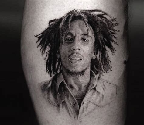 Bob marley tattoo ideas photos