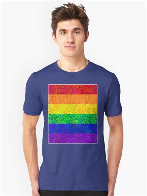 "Seurat Inspired Pride Flag - Rainbow Stripes" T-shirt by Rachael-Garcia | Redbubble Rainbow ...