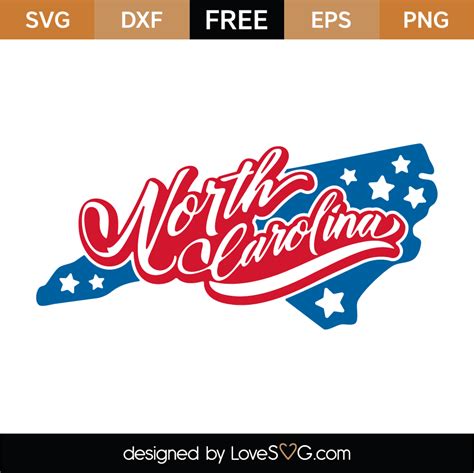 Free North Carolina SVG Cut File - Lovesvg.com