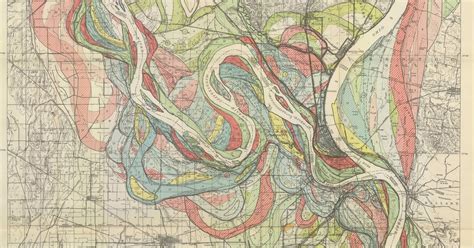 Understanding Society: Flood courses of the Mississippi River