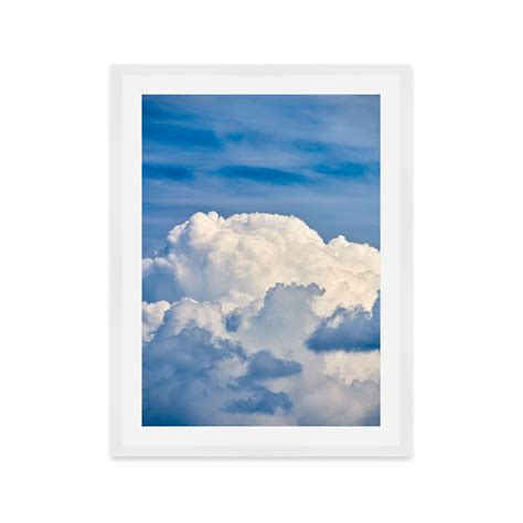 Cloud Mountain - Cloud Prints | Modern framed art, Framed abstract, Framing photography