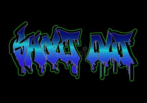 Graffiti Font Neon Stock Illustrations – 485 Graffiti Font Neon Stock Illustrations, Vectors ...