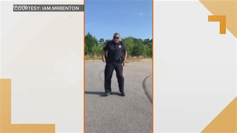 Police officer's dance video of the 'Git Up Challenge' goes viral ...