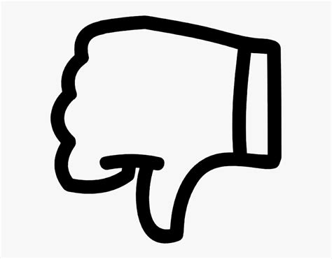 Dislike Png - Don T Like Symbol , Free Transparent Clipart - ClipartKey