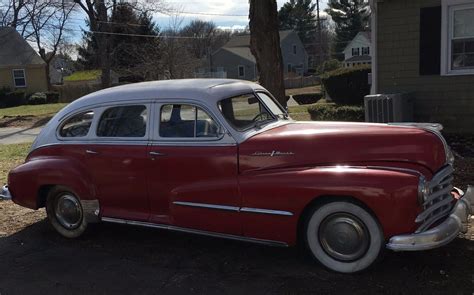 All American Classic Cars: 1948 Pontiac Streamliner DeLuxe 4-Door Sedan