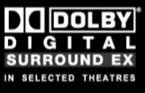 Dolby digital surround ex in selected theatres logo - taialife