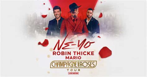 NE-YO Announces New Champagne And Roses Tour | Seat42F