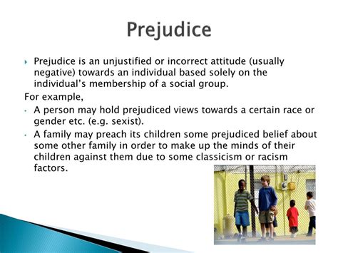 PPT - Prejudice PowerPoint Presentation, free download - ID:2600992