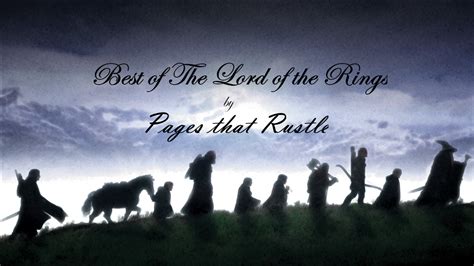 Best of The Lord of the Rings: Setting | Pages That Rustle