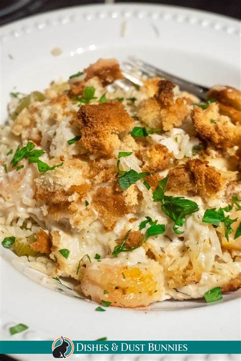 Seafood Casserole Recipe - Dishes & Dust Bunnies