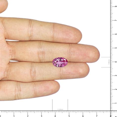 Certified Natural Pink Sapphire - 3.92 Carat | Navratan.com