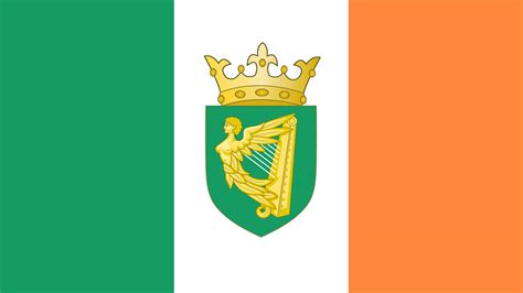 Kingdom of Ireland Flag - Variant 2 by PeterSchulzDA on DeviantArt