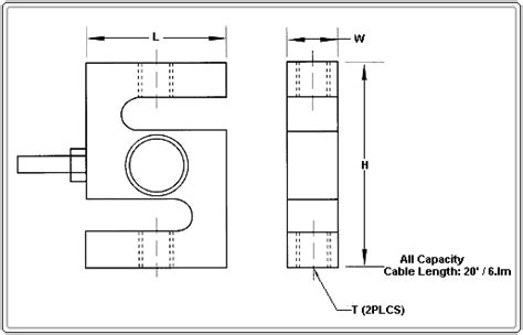 S Beam Load Cell Stainless Steel and Hermetically Sealed | Load Cell Central