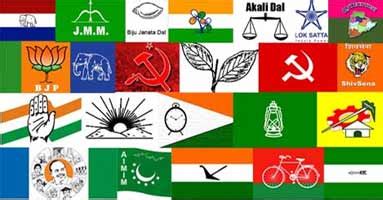 How many National Political Parties are there in India?