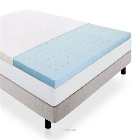 Lucid Gel Infused Memory Foam Mattress Topper Review