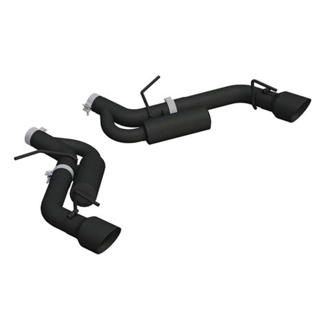 MBRP Black Coated 3" Dual Axle-Back Exhaust System For 2016-2022 Chevrolet Camaro SS - RPM Outlet