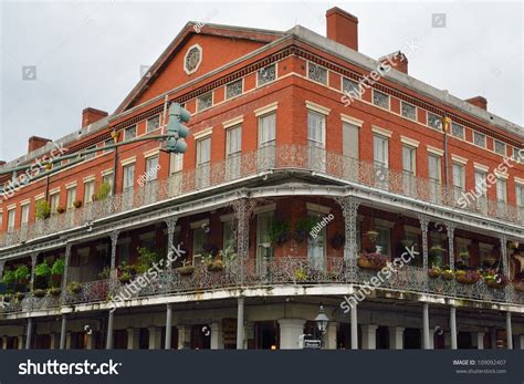 Historic House In The French Quarter Of New Orleans Stock Photo ...