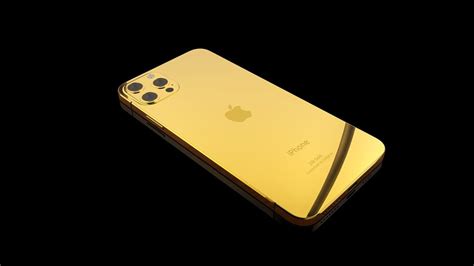 24k Gold iPhone 12 Pro Max, Rose Gold, Platinum (6.7) | Goldgenie