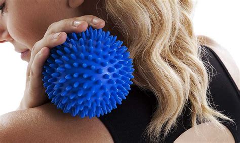 Do These Exercises Exercises With Spiky Massage Ball To Ease Pain!