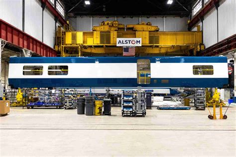 Here Are Photos of Amtrak's New Acela Trains Being Built