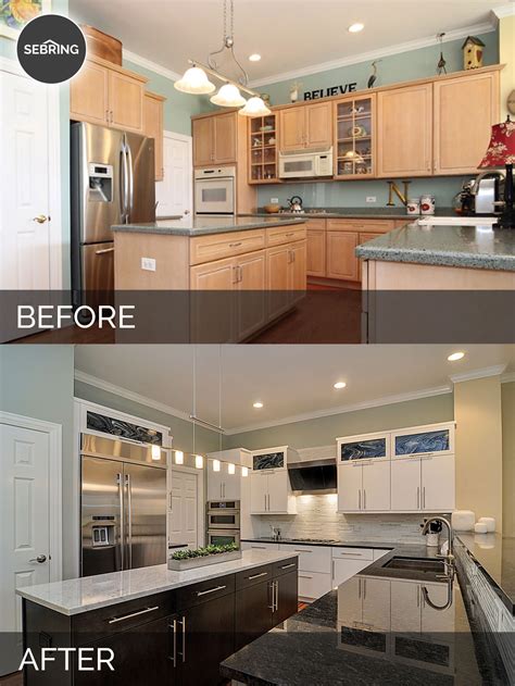 Doug & Natalie's Kitchen Before & After Pictures | Sebring Design Build