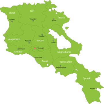 Map Of Armenia Armenia Map Map Atlas Vector, Armenia Map, Map, Atlas PNG and Vector with ...