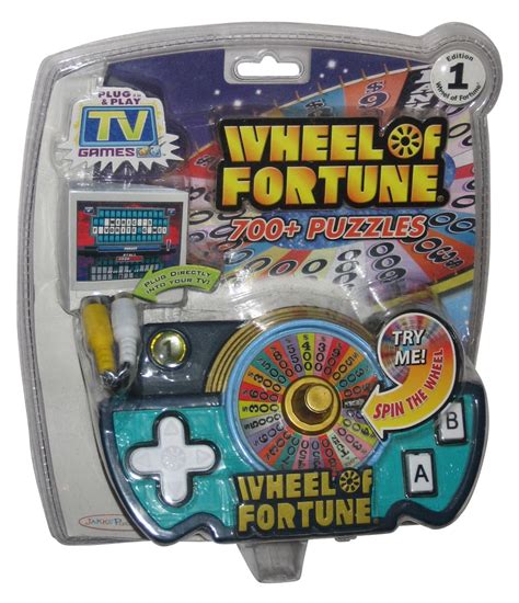 Jakks Pacific Wheel of Fortune Plug & Play Game - Walmart.com