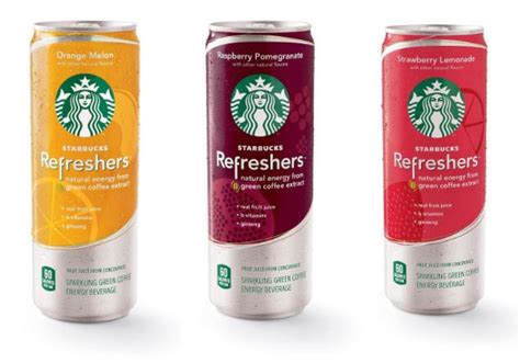 Starbucks Refreshers: Coffee Giant Reveals Energy Drink Line