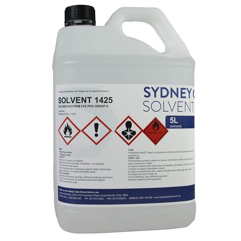 Solvent 1425 5 Litre | Sydney Solvents