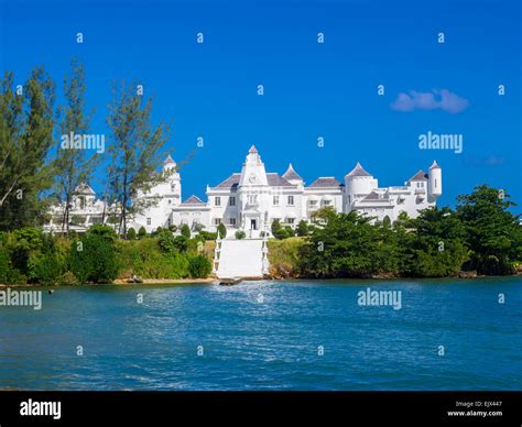 Trident Castle luxury hotel, Port Antonio, Portland region, Jamaica Stock Photo - Alamy