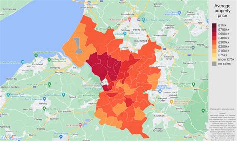 Bristol-county house prices in maps and graphs.