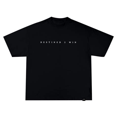 Lil Tjay Merch Destined 2 Win Black T-Shirt | WHAT’S ON THE STAR?