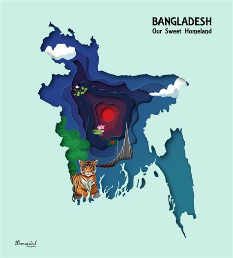 Bangladesh Paper Cut :: Behance