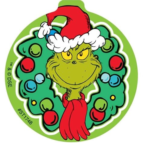 The Grinch Stickers x 5 - Grinch Dr Seuss Stickers - Birthday Party Shaped Loot | eBay